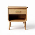 Table de chevet en bois naturel avec tiroir dimensions 45 x 40 x 50cm